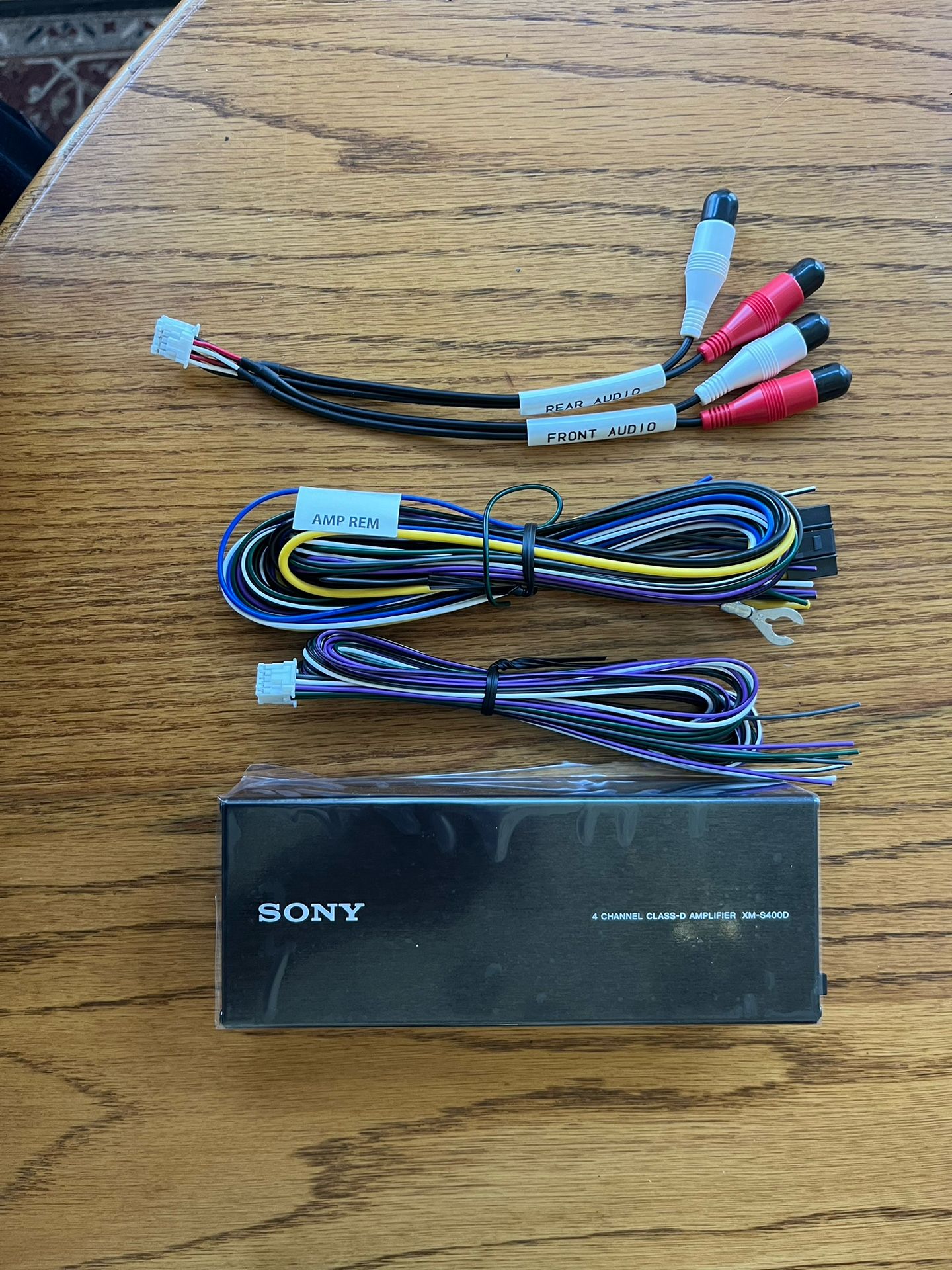 Sony XMS400D 4 Channel Amplifier (Open Box)