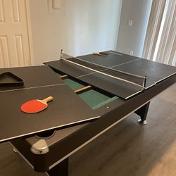 2 In One Pool Table/ Table Tennis 