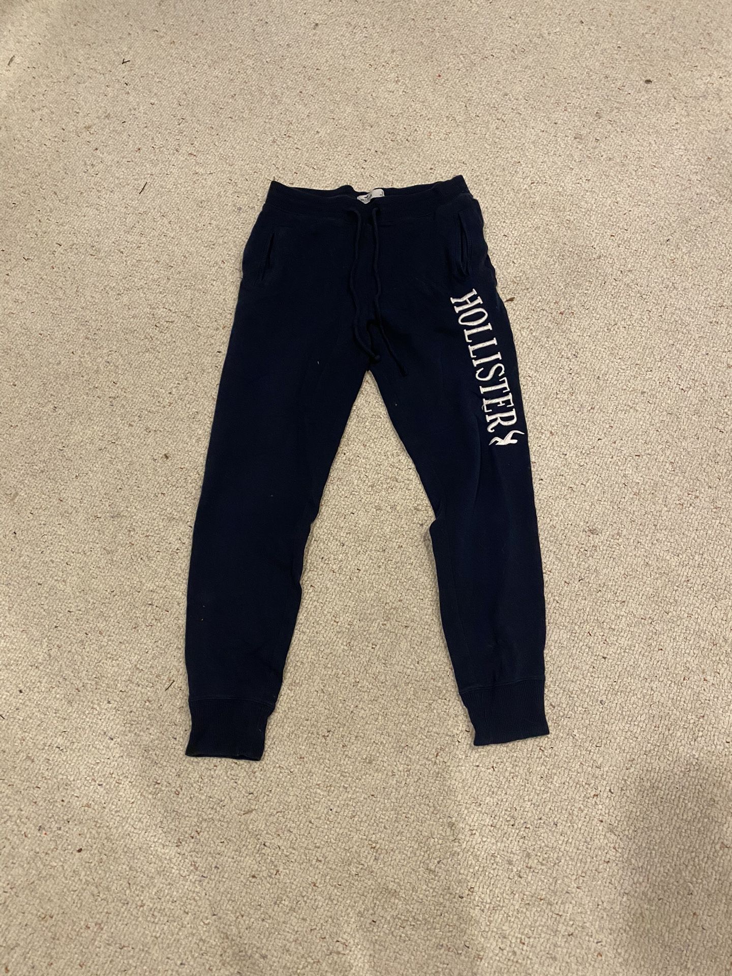Navy Blue Hollister Sweatpants Size Small