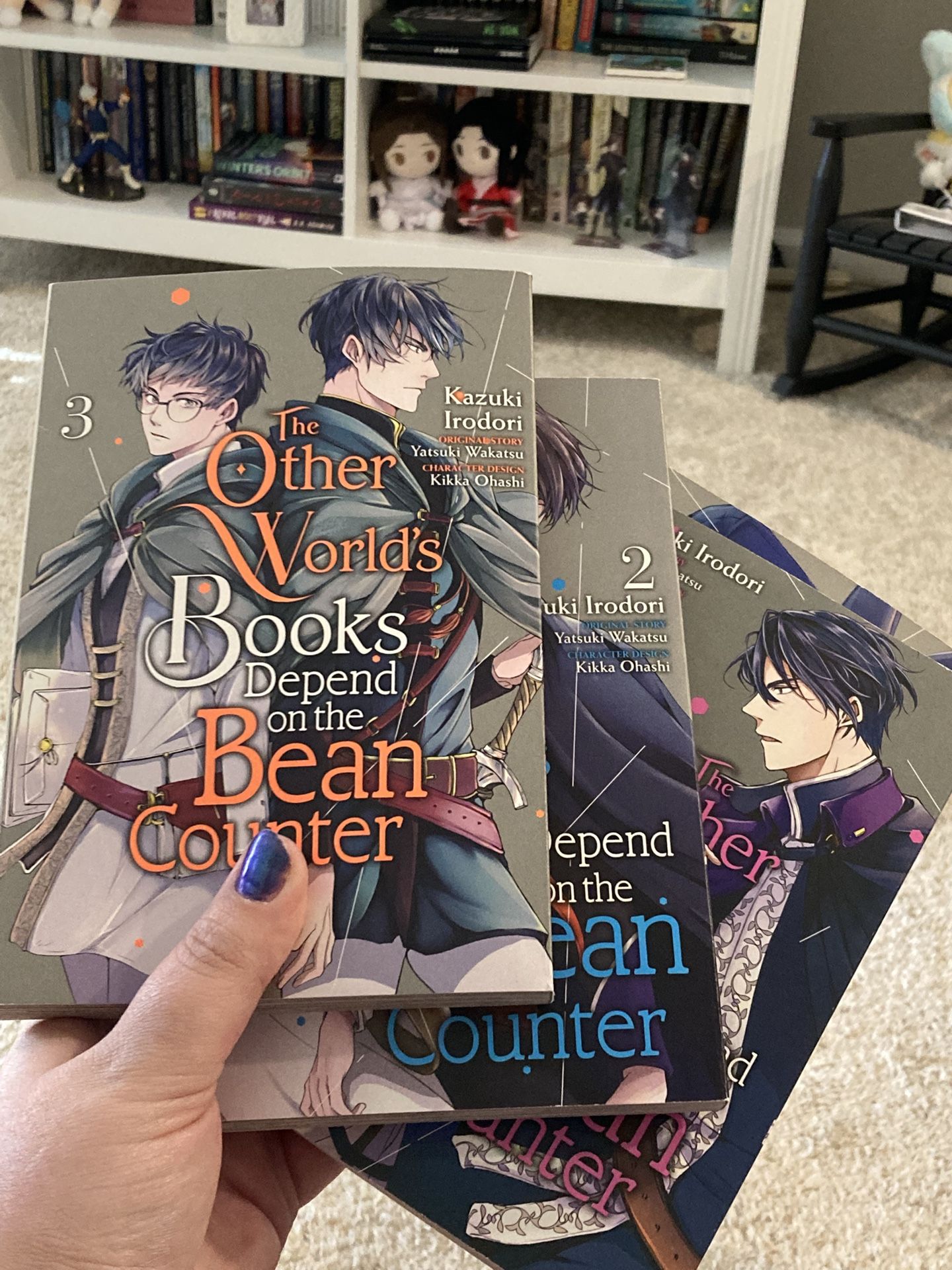 The Other World’s Books Depends On The Bean Counter Manga Vol 1-4