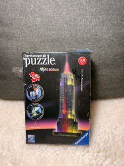 Ravensburger 3D Puzzle Empire State Building Night Edition 216pc LED