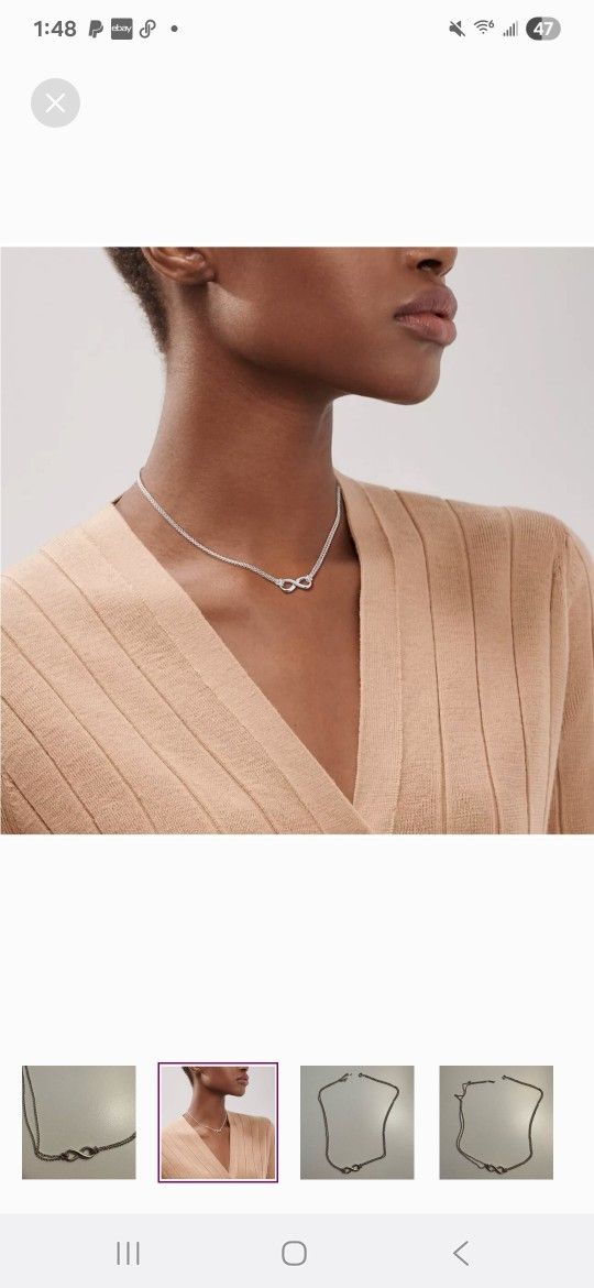 Tiffany & Co Infinity Necklace