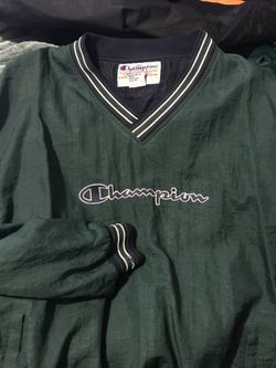 Vintage champion windbreaker xxl