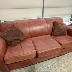 Leather Couch