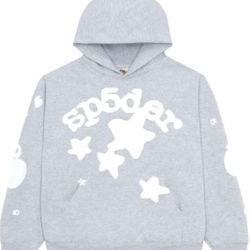 Grey Spider Hoodie