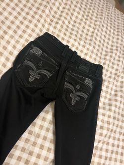 Men’s rock revival jeans slim bootcut
