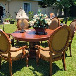6 Chair Dining Table $350