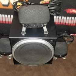 Logitech PC/TV Speaker Sub-woofer Set.