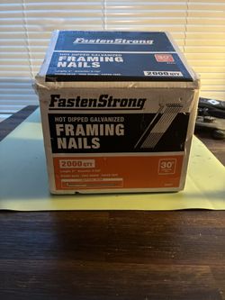 Framing Nails - For Nail Gun. 30 Degrees
