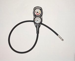 Scuba mini backup gauge cluster psi /depth