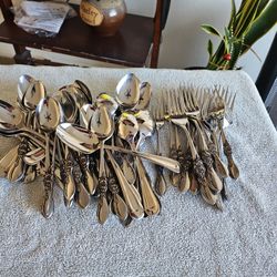 50+ Stainless Spoons And Forks 
