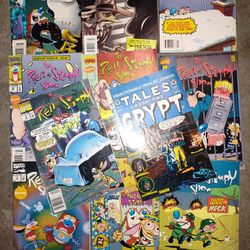 1990s Ren And Stimpy And Tales From The Crypt Comic Books