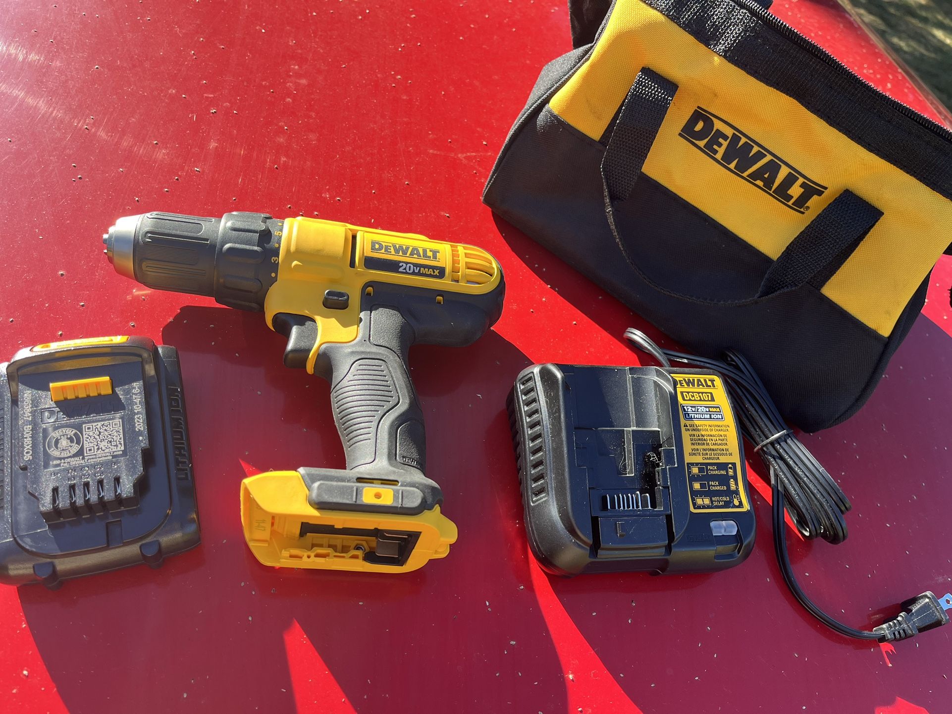 De Walt 20 V Half Inch Drill
