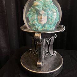 Disney Parks Haunted Mansion Madame Leota Crystal Ball Light-Up Figurine / Decor