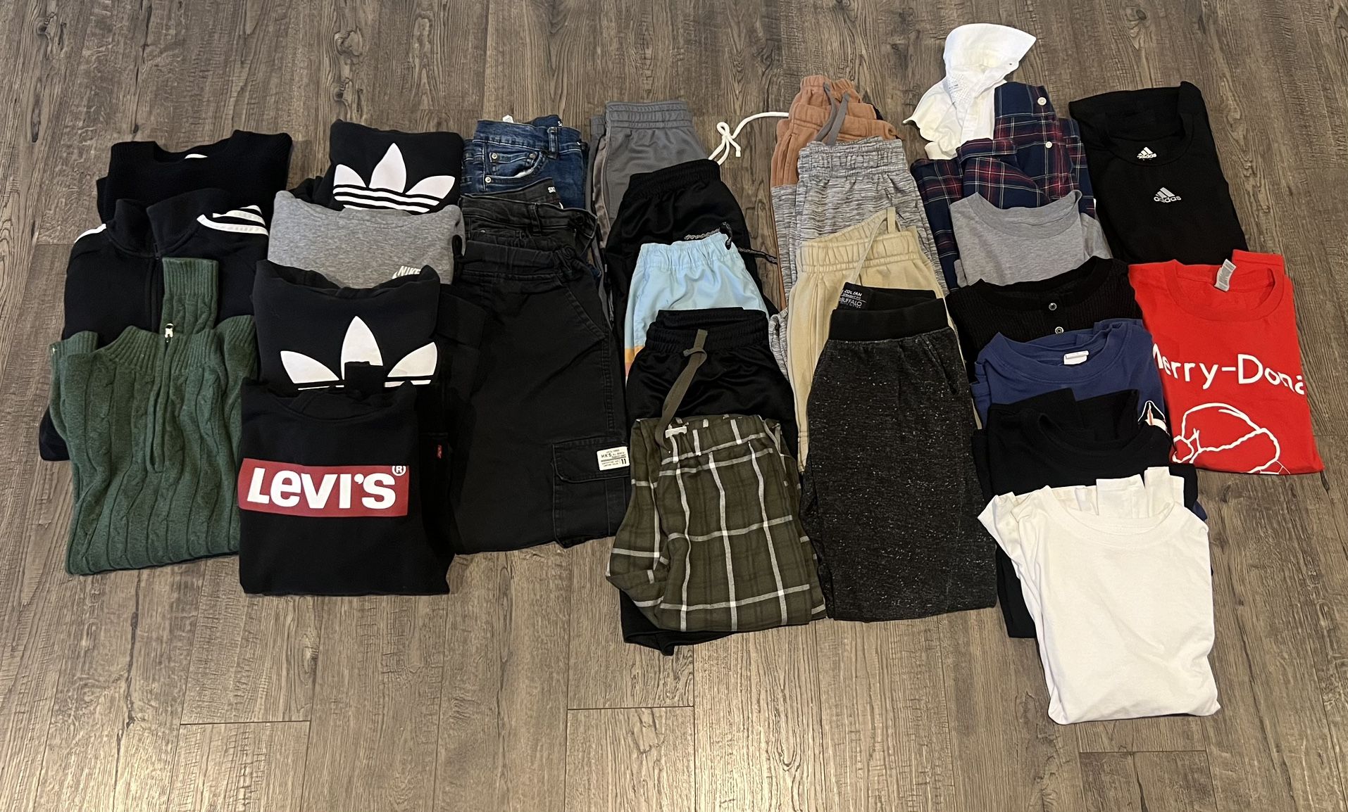 28 Item Clothing Lot, Boy, Size 10-12,