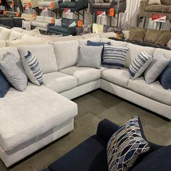 Sectional In Stock For Immediate Delivery 