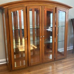 Display Cabinet With Glass Doors