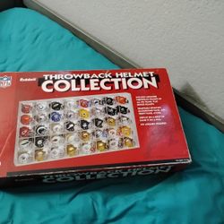 NFL throwback helmet collection 