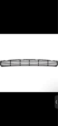 Bumper Grille For 2013-2016 Lexus LS460 LS600h Center Textured Black Plastic