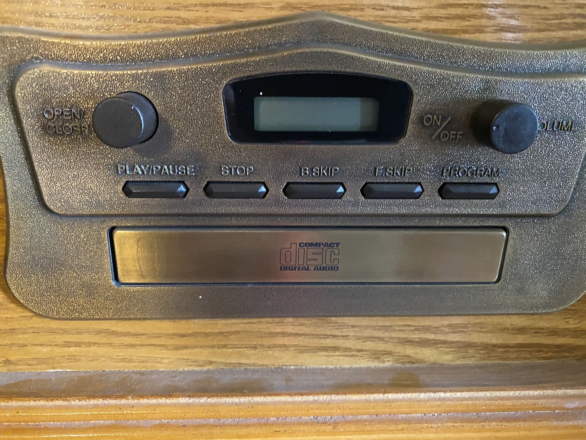 Vintage Spirit of St. Louis Phonograph Record Player CD Tape Player Radio AM/FM 4 in 1