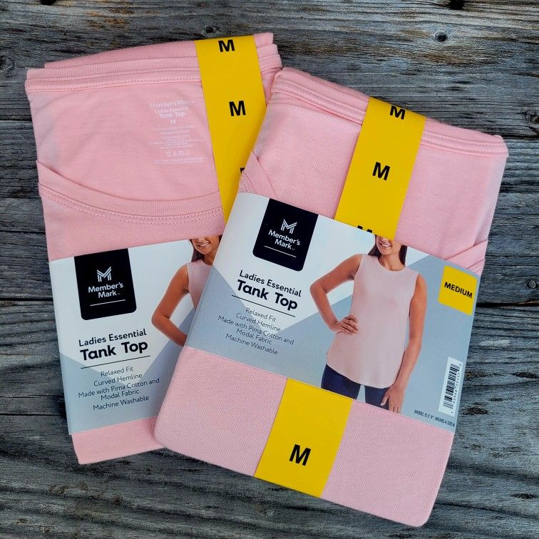 Member’s Mark Ladies 2-Pack Essential Tank