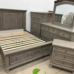 Ashley Bedroom Sets Queen or King Beds Dressers Nightstands Mirrors Chests Options Finance and Delivery Available 