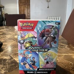 Pokemon Journey Together Booster Bundle 4x SEALED