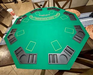 Octagonal Blackjack Table Top