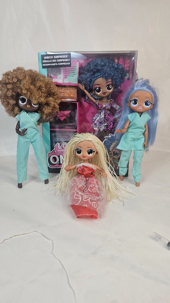 New Lol Omg Jams And 3 Use Dolls