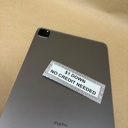 Apple IPad Pro 12.9 Inch 6th Gen Tablet - Pay $1 today and pay the rest later -