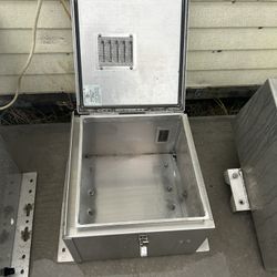 Electric Control Box  Panel. Boxes.   Stainless Steel 