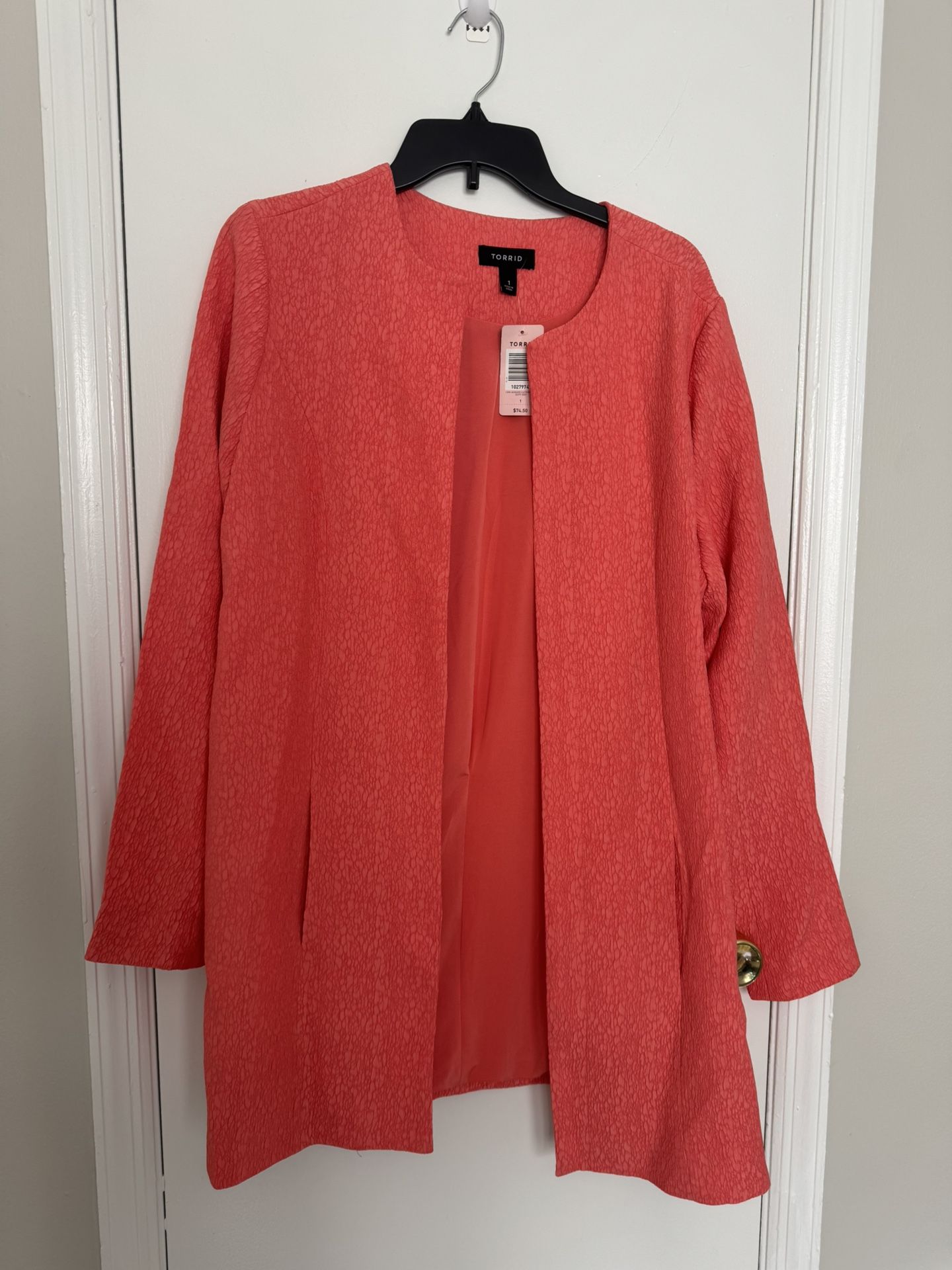 Torrid Blazer Open Front Size 1