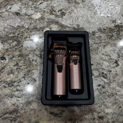 BaByliss Rose Gold FxOne Clipper and Trimmer