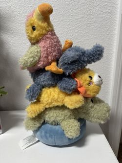 Animal Plush Stack Baby Toys 