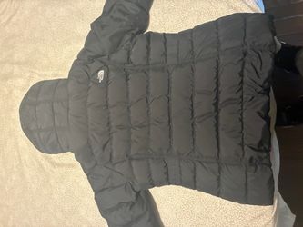 The North Face Black Puffer Jacket with Hood