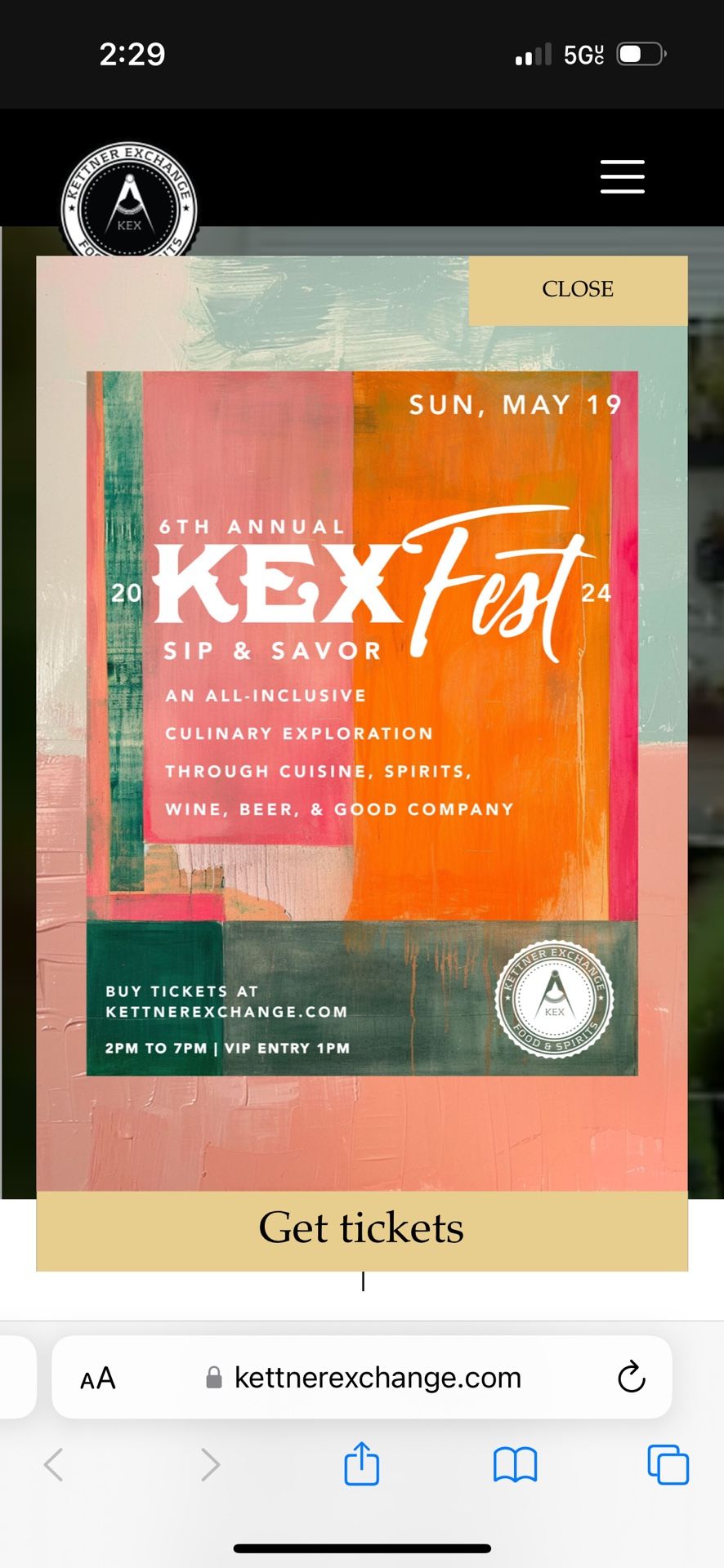Kex Fest 2024 Kettner Exchange 