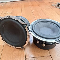 CT Sound Carbon Fiber MESO Competition Series 5.25" 240 Watt 2-Way Component Speaker Set