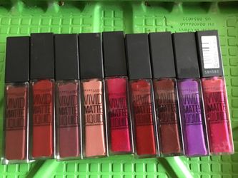 New Maybelline vivid matte liquid lipstick