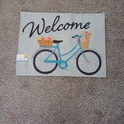 Brand New Outdoor/Indoor Welcome Mat