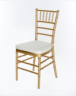 Gold Chiavari Monoblock Resin Chairs 
