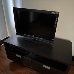 SONY BRAVIA TV (with media console)