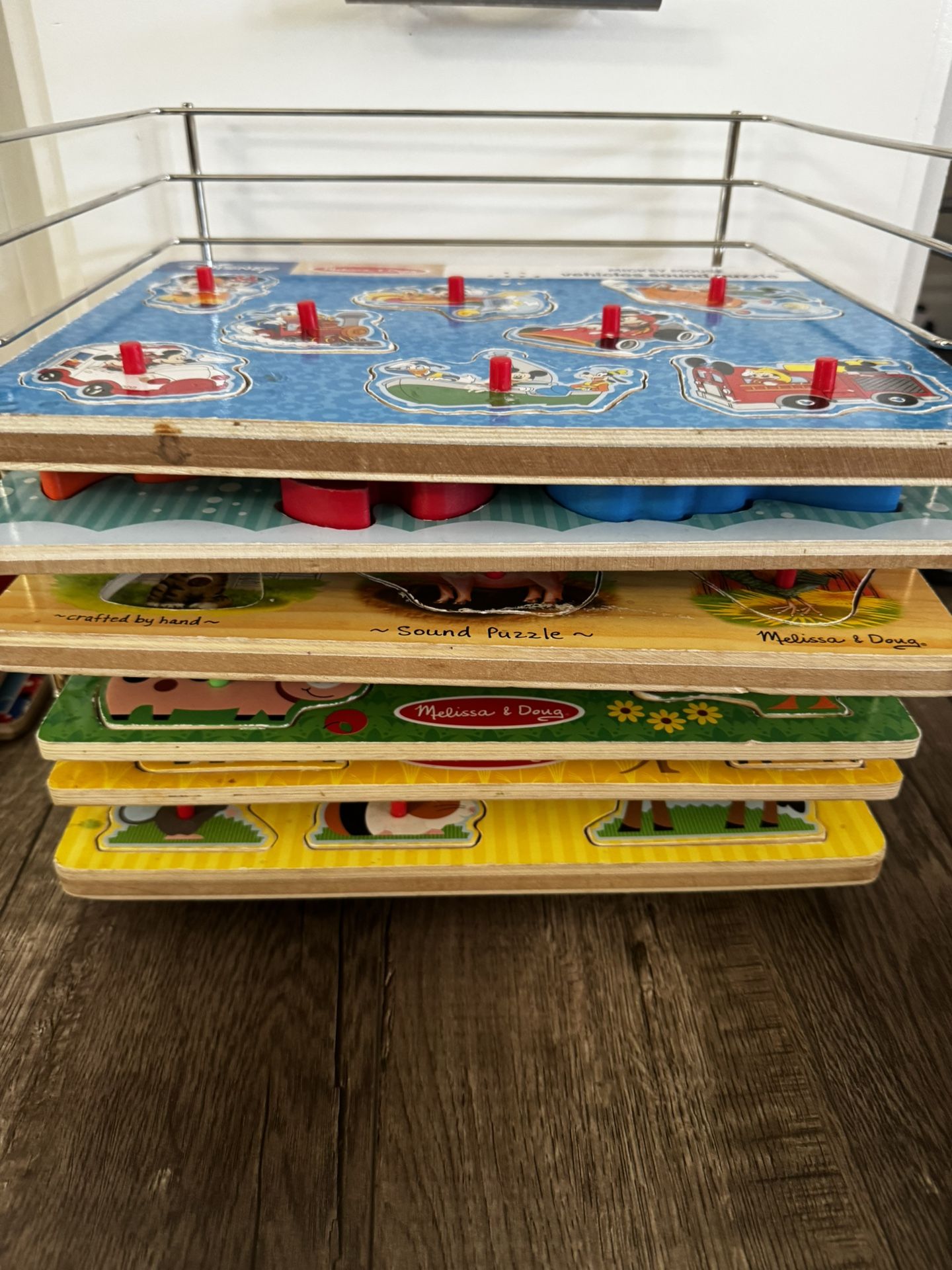 Toddler Wood Puzzles Melissa & Doug & Disney