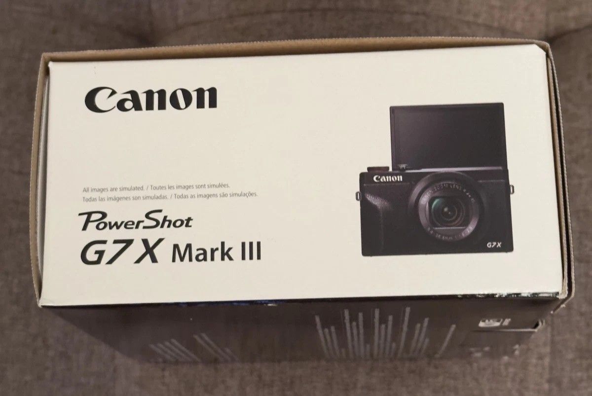 Canon PowerShot G7 X Mark III 20.1 Megapixel Digital Camera