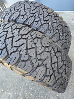 only 2 used tires Lt265 70r17 Bfgoodrich K03 may be 75%tread on $280.00 both