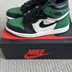 Air Jordan 1 High Pine Green 