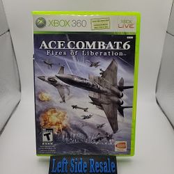 Ace Combat 6: Fires of Liberation ( Xbox 360, 2007 ) - CIB -