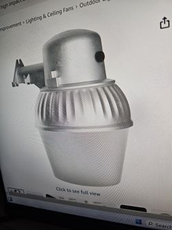 Outdoor Area Light 65 W. with Dust to Dawn Sensor