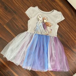 Elsa Frozen Girls Dress Size 6x 💜