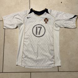 Portugal Authentic 2004 Cr7 Cristiano Ronaldo Soccer Jersey Nike