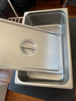 stainless steel container and lid